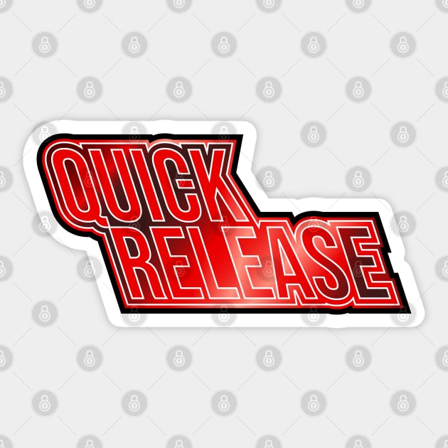 Quick Release Sticker by Jokertoons